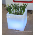 LED multi cor mudar plantador, potenciômetro/vaso de flores por atacado